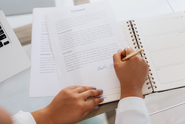 Legal Contract Translation Process